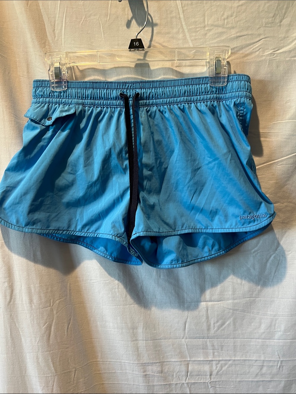 Women’s size 8 Patagonia blue trail shorts
